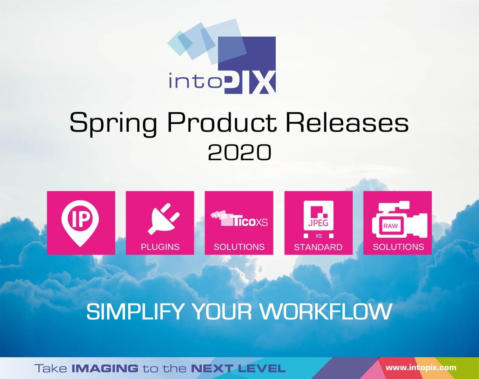 intoPIX 2020年春季产品发布